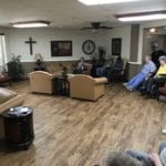 the grace hill nursing & rehabilitation common room